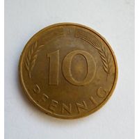 10 пфеннигов 1995 J