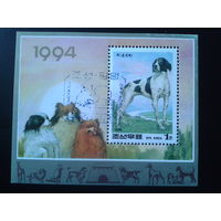 КНДР 1994 Китайский Новый год - год собаки Блок