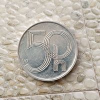 50 геллеров 2002 года Чехия. Чешская республика.