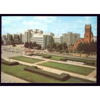1989 год Минск Площадь Ленина
