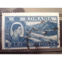 Румыния 1947 Король Михай 1, ландшафт