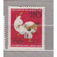 Спорт  Олимпийские игры Германия ФРГ 1964 год лот  18