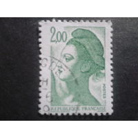 Франция 1982 стандарт 2,00 зел.