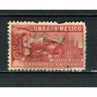Мексика - 1934/1938 - Культура и местные виды 20С - [Mi.717x] - 1 марка. Гашеная.  (Лот 62CL)