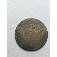 1 грош 1841 года, Германия штатов "электората Гессен-Кассельская" Не частая монета, СМОТРИТЕ ДР. МОИ ЛОТЫ.