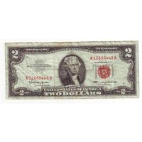 США. 2 доллара 1963 год