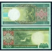 Мавритания 500 угий 2013 года, UNC