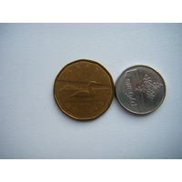 Канада 1 доллар 1988г.