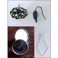 Швензы, фурнитура для бижутерии (остатки)