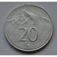 Словакия, 20 геллеров 1999 г.