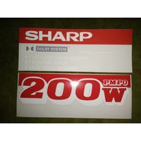 Наклейки на Sharp WF-940