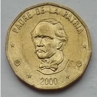 Доминиканская Республика (Доминикана) 1 песо 2000 г.