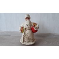 Дед Мороз елочная игрушка СССР замечательное новогоднее украшение под елку - большой, красивый, 27 см, 1950-е годы