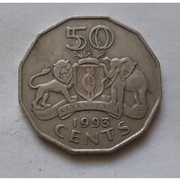50 центов 1993 г. Свазиленд