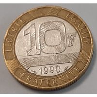 Франция 10 франков, 1990 (5-1-18)