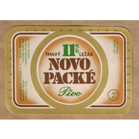 Этикетка пива Novopacke Чехия Е515