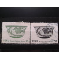 Перу, 1978/1979. Расписной глиняный сосуд
