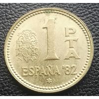 1 песета 1980 Испания