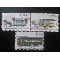 США 1983 трамвай (конка)
