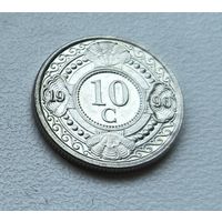 Нидерландские Антильские острова 10 центов, 1990 4-4-30