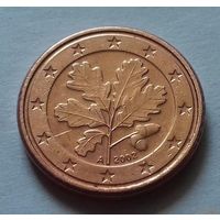 1 евроцент, Германия 2002 A, D, F, G, J