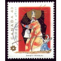 1 марка 1993 год Канада Святой Николай 1394