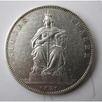 Пруссия 1 талер 1871 серебро .110-8-39