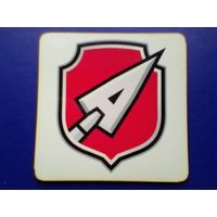 Магнит - Логотип Хоккейный Клуб - "Атлант" Мытищи - Размер Магнита - 10/10 см.