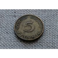 Германия/ФРГ 5 пфеннигов 1950 J