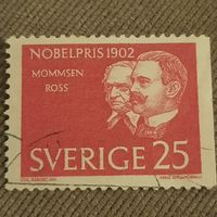 Швеция. Нобелевские лауреаты 1902 год. Mommsen. Ross