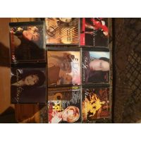 8 pcs audio CDs Albums  ирина аллегрова долина софия ротару и др по 8р за диск
