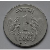 Индия 1 рупия, 2001 г.