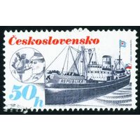 Перевозки Чехословакия 1989 год 1 марка