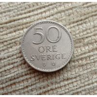 Werty71 Швеция 50 эре 1964