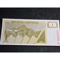 Словения 1 толар 1990 UNC