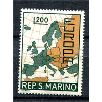 Сан-Марино - 1967г. - Европа - полная серия, MNH, пожелтевший клей [Mi 890] - 1 марка