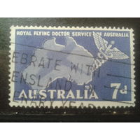 Австралия 1957 Скорая помощь - авиацией