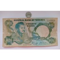 Werty71 Нигерия 20 найра 1987 банкнота