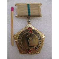 Знак. Ветеран 2 ударной армии. За нашу Советскую Родину 1941-1945