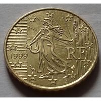 10 евроцентов, Франция 1999 г.