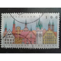 Германия 1997 1100 лет городу Михель 0,9 евро гаш