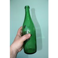 Ретро СССР! Бутылка из-под шампанского 1987 год.