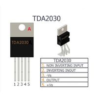 ТДА2030, микросхема, усилитель одноканальный