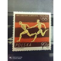 Польша 1964, спорт, олимпиада в Токио