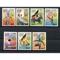 Гвинея-Бисау - 1984 - Победители Летних Олимпийских игр - [Mi. 818-824] - полная серия - 7 марок. MNH.  (LOT Z54)