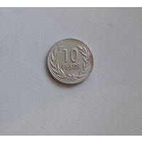 10 Песо 1989 (Колумбия)