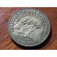 Камерун (Французская Экваториальная Африка) 5 франков 1961