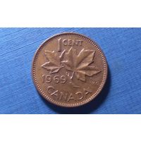 1 цент 1969. Канада.