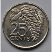 Тринидад и Тобаго, 25 центов 2007 г.