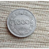 Werty71 Австрия 1000 крон 1924